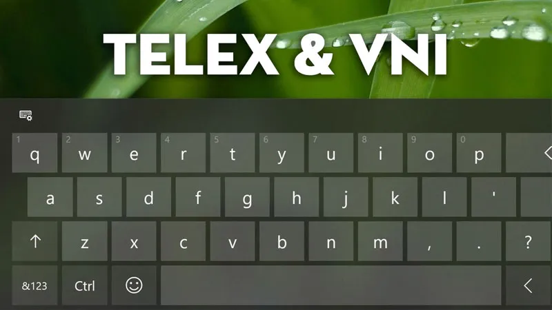 Lưu ý chọn đúng bảng mã và kiểu gõ trong Unikey để hiển thị tiếng Việt chuẩn