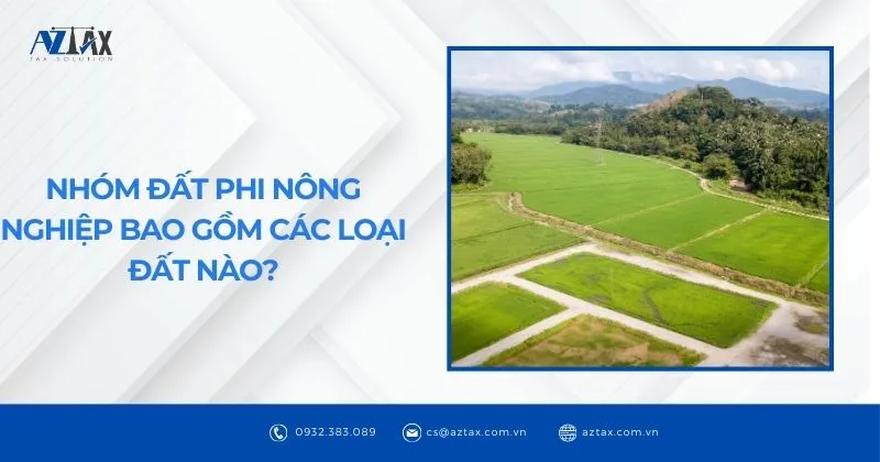 Các loại đất thuộc nhóm phi nông nghiệp