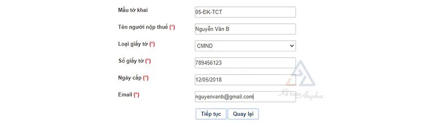 dang ky mst ca nhan online 10