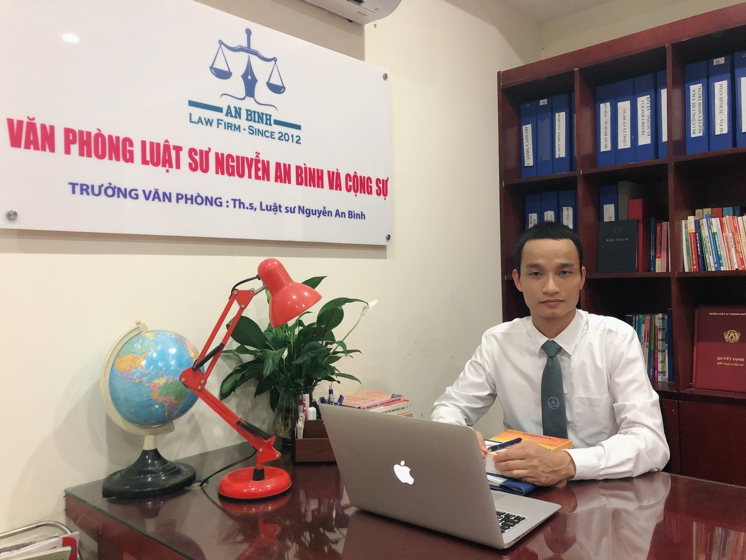 Chân dung Luật sư Nguyễn An Bình tư vấn về lừa đảo vay tiền qua app
