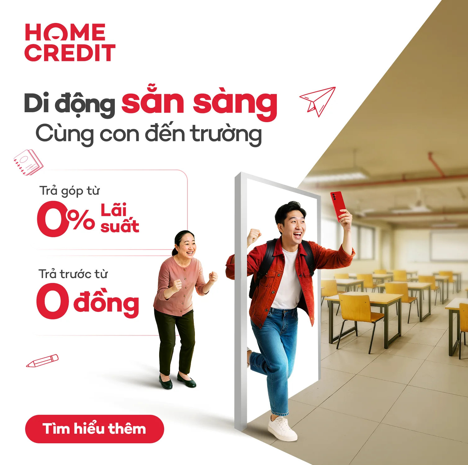 Ưu đãi đặc biệt khi mua điện thoại trả góp nhanh chóng qua Home Credit với lãi suất hấp dẫn