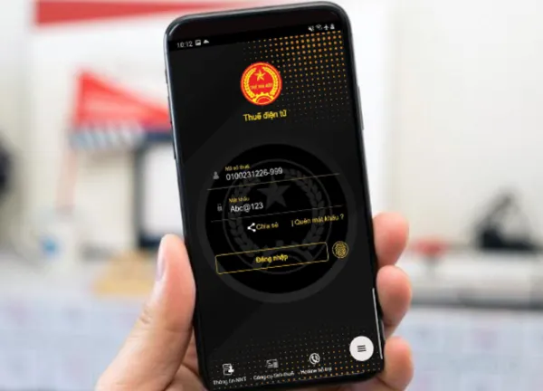 Tải ứng dụng eTax Mobile về điện thoại di động