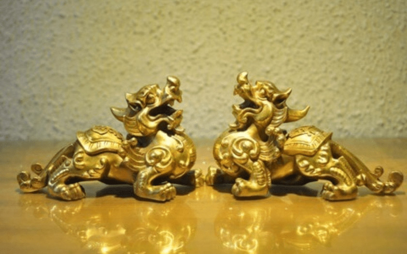 Vàng Ý 750 cũng được ứng dụng trong chế tác vật phẩm phong thủy